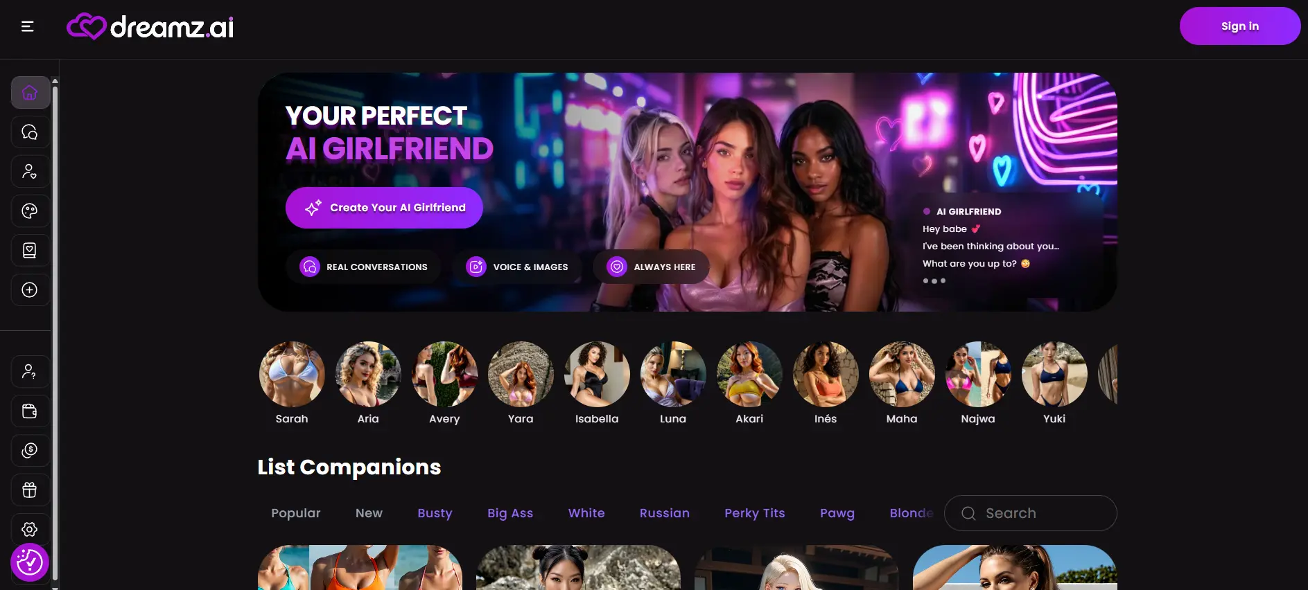 Dreamz.ai Preview