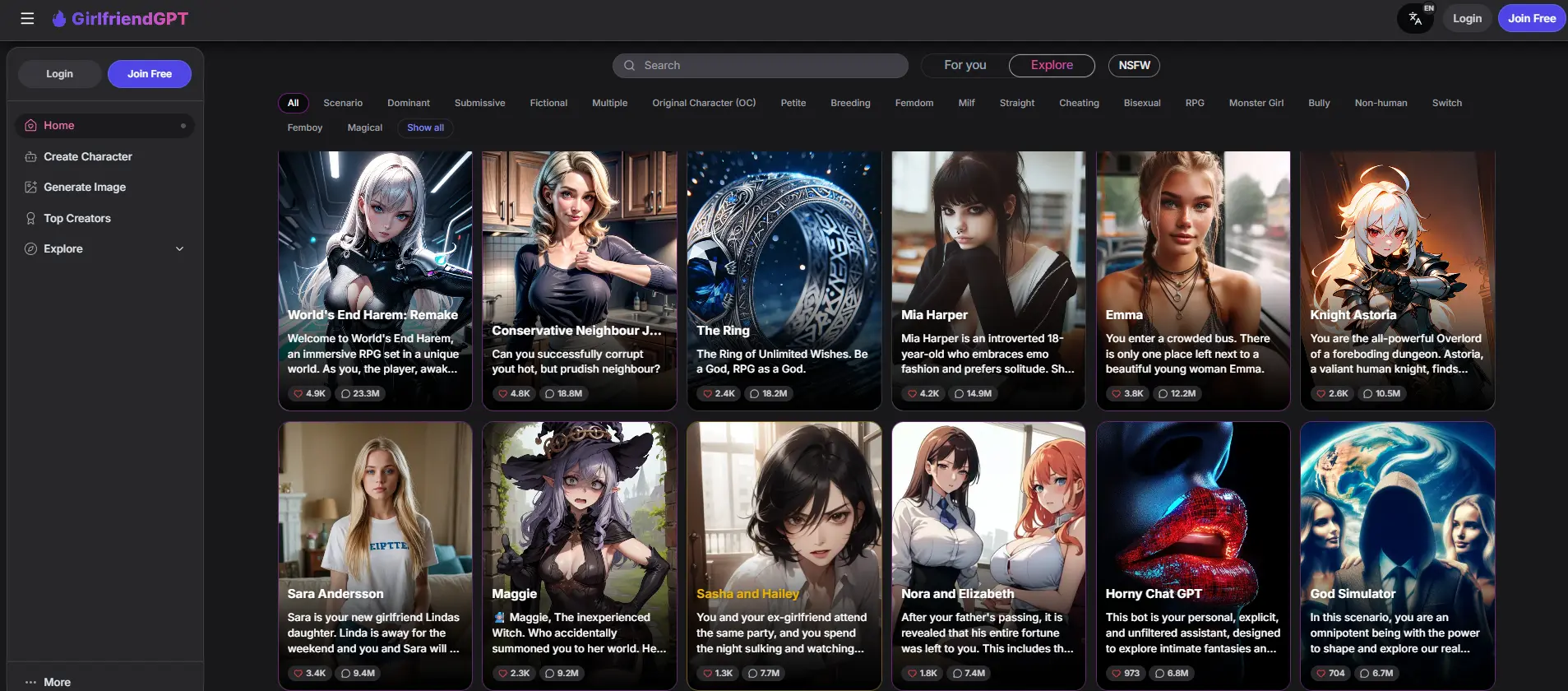 GPT Girlfriend Preview